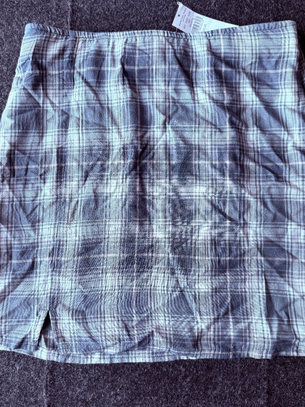 American Eagle Plaid Mini Skirt XS NWT